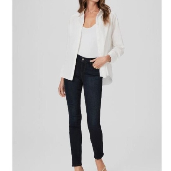 Lot of 3 pairs of Paige Jeans size 26 Verdugo ankle & skyline skinny - Picture 4 of 6